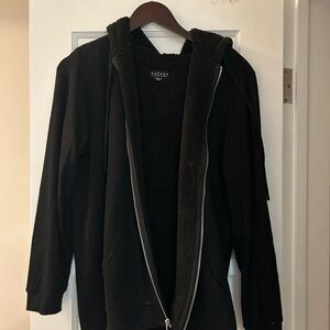 Velvet Men's Black Hooded Jacket